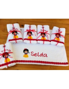 PAMUK PRENSES NAKIŞLI HAVLU 2