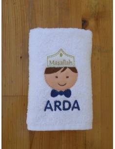 İSME ÖZEL SÜNNET HAVLUSU