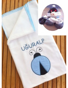 İSME ÖZEL POLAR BEBEK BATTANİYESİ 2