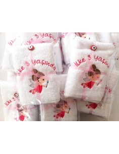 PERİ KIZI NAKIŞLI HAVLU 2