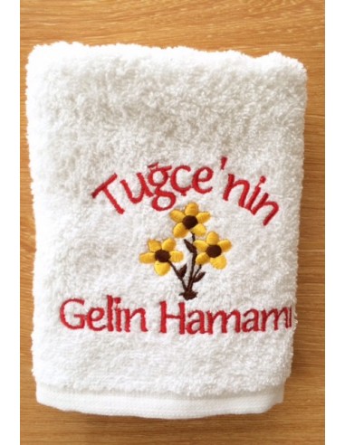 İSME ÖZEL GELİN HAMAMI HAVLUSU-2