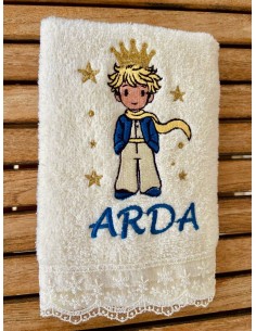 KÜÇÜK PRENS İSME ÖZEL  HAVLU